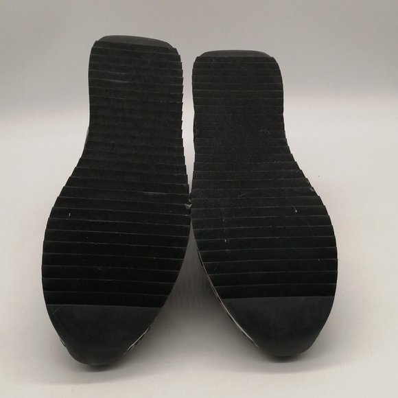 Kenneth Cole Reaction Womens Cameron Chelsea Sneakers Gray Black Leopard‎ 8.5M - Picture 4 of 9